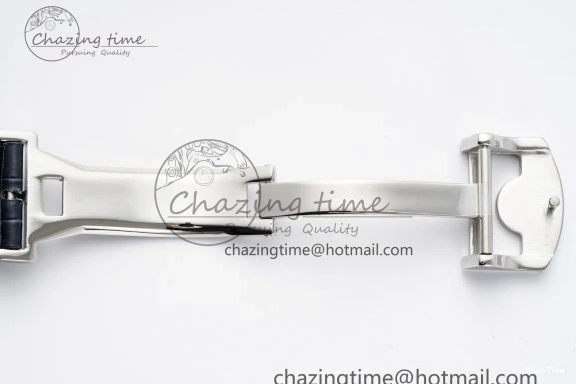 MIROTIME 0316 ZeroBulk Portuguese Real PR IW500715 SS AZF 1:1 Best Edition White Blue Dial on Blue Leather Strap A 7034